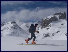 Click on image to go to Ski Touring Holidays
