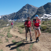 Walking below Peña Prieta in the cordillera cantábrica - 