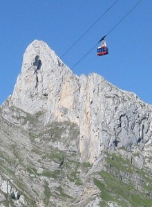 Fuente De cable car and Peña Remona