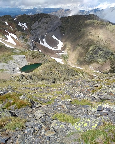 A mountain tarn