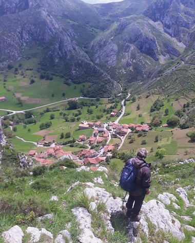 Above Bejes in the eastern massif