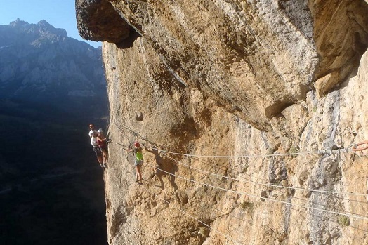 One of the Via Ferratas